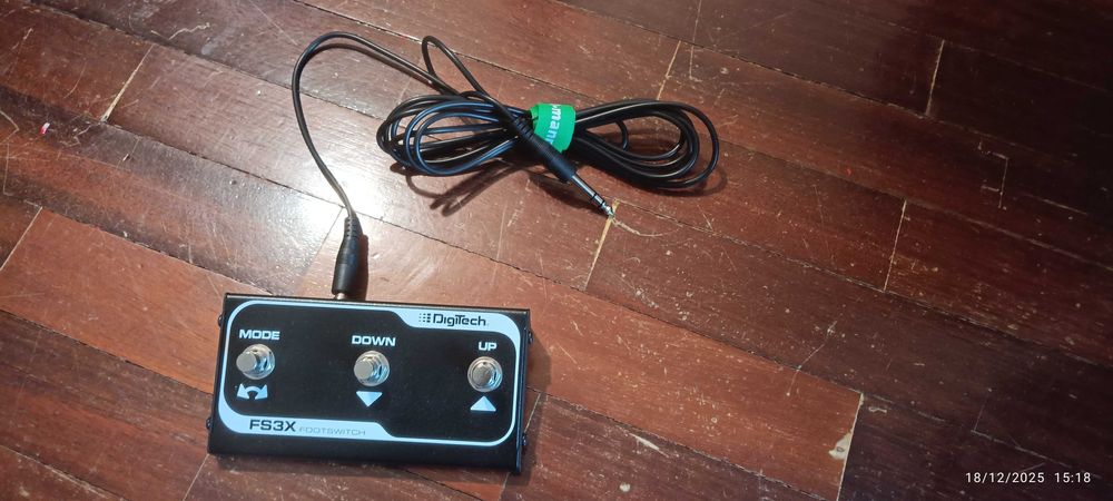 Digitech FS 3X FS3X Footswitch com cabo
