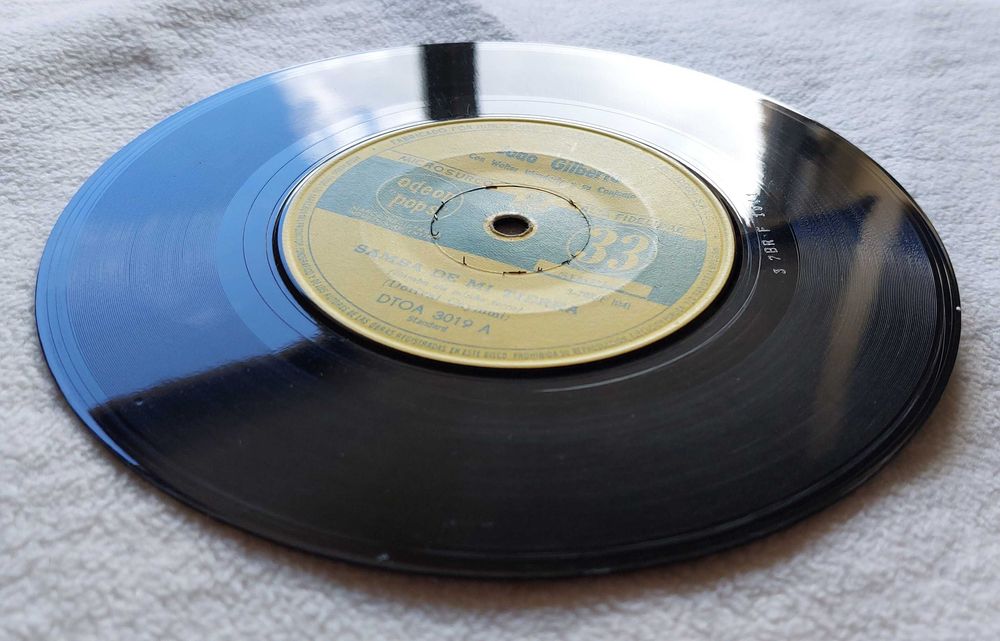 Single João Gilberto edição Argentina 1961