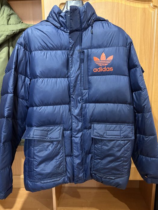 Чоловіча зимова курточка, пуховик, натуральний пух