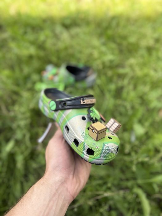 Детские  crocs Minecraft дитячі  крокси майнкрафт сабо Kids 23-34 size