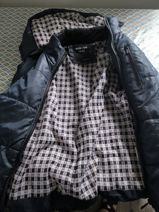 Куртка демисезон темно синяя