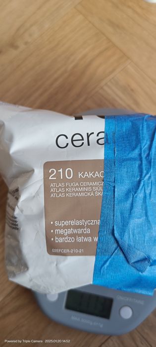 Fuga ceramiczna Atlas 210 kakao około 1.2kg