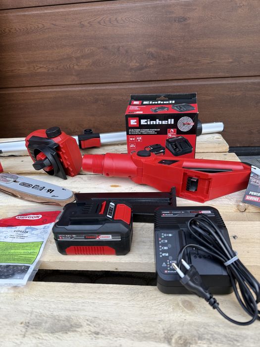 Nozyce / piła na wysiegniku aku 4ah einhell