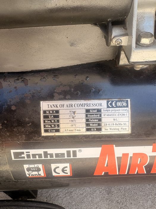 Compressor Einhell Airtech Euro 2500-1