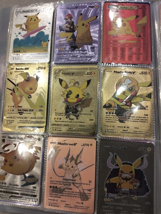 Cartas várias Pokémon