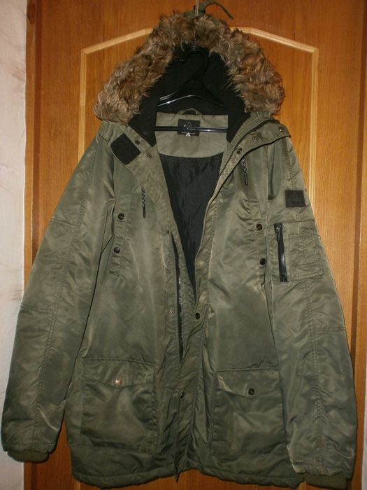 Куртка парка аляска Peng Ming, олива, разм. XXL, наш 56. ПОГ-68 см