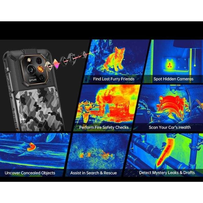 Ulefone Rugone Xever 7 Pro 5G 12GB/512GB IP69K 2,5GHz Cam Termica