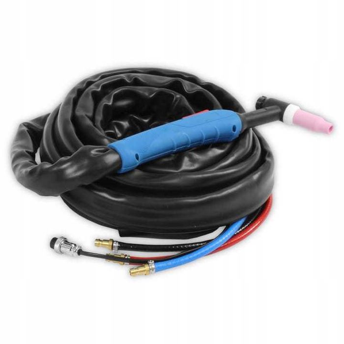 Máquina soldar Sherman TIG 320 CA/CC Pulsado + refrigerador + carrinho