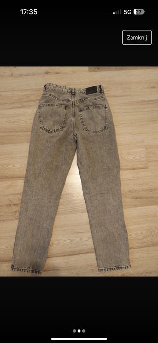 Jeansy damskie MOM FIT