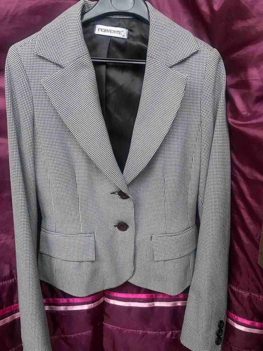 Жіночий костюм-двійка(піджак+жилет)