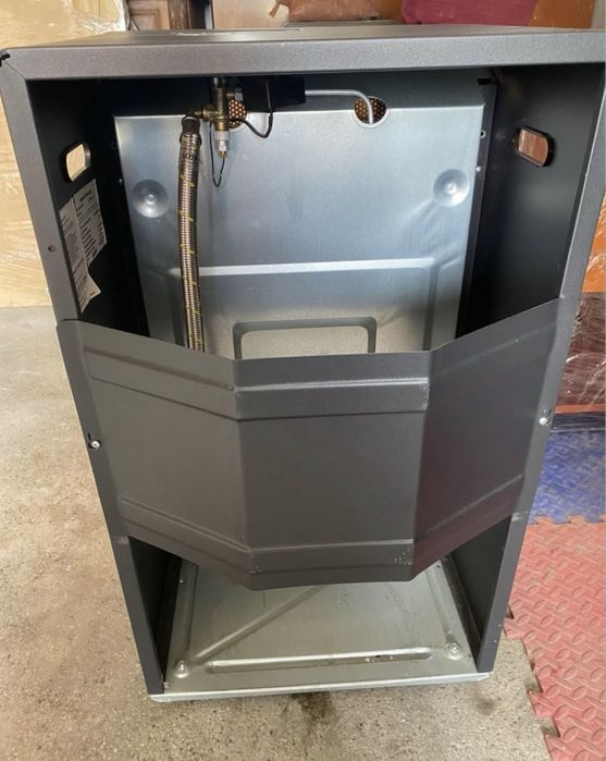 Aquecedor preto a gás