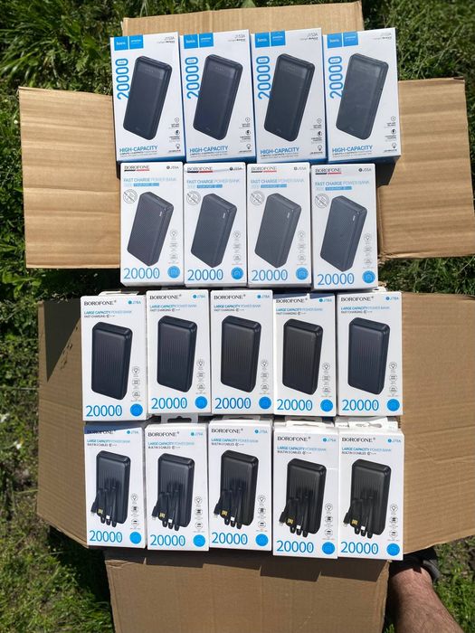Є ОПТ.Повербанк(power bank) BOROFONE BJ79A 20000мАг для ЗСУ/при відключеннях світла