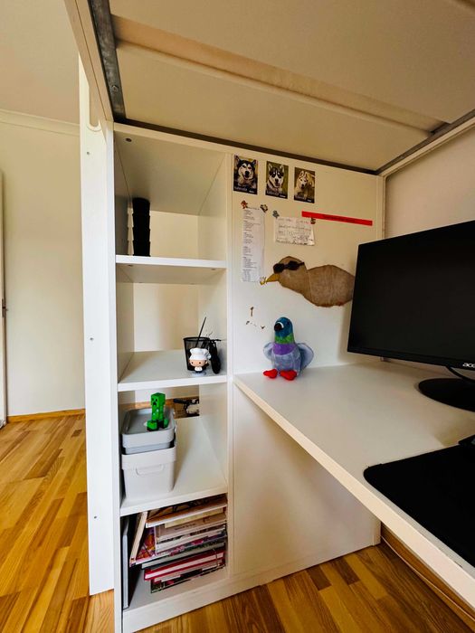 Łóżko dziecięce na antresoli Ikea