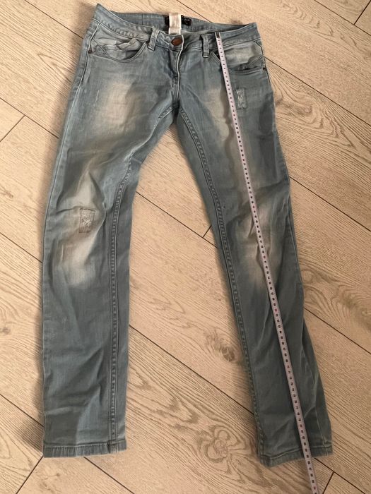 Spodnie jasne jeansy C&A 158