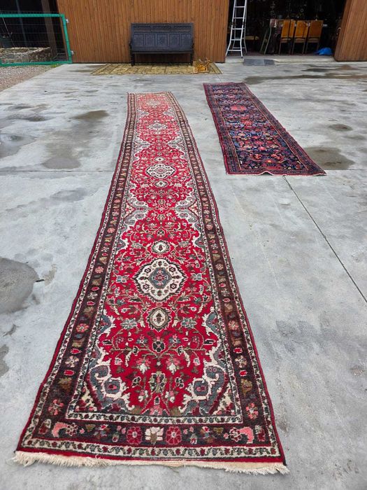 Chodnik  dywan wełniany 620 x 84 cm orientalny czerwony #839 Stylowy Węgrów