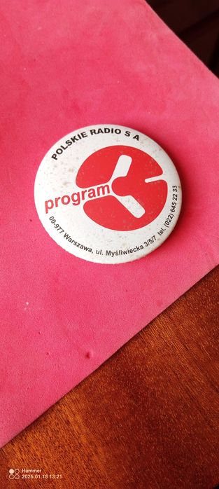 przypinka do ubrania