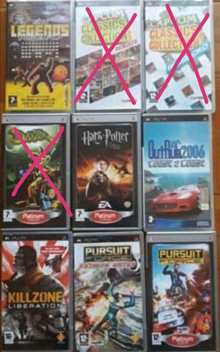 Jogos PSP a bom preco!