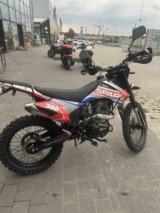 Новий ендуро мотоцикл SPARK SP300CR-5 (300cc) | Кредит | Доставка