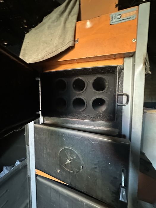 Piec na pelet klasa 5 pellet 40 kw cichewicz  hybryda