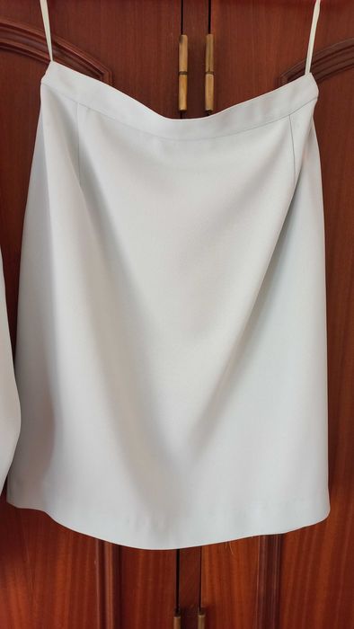 Casaco e Saia Azul Mulher - La Boutique