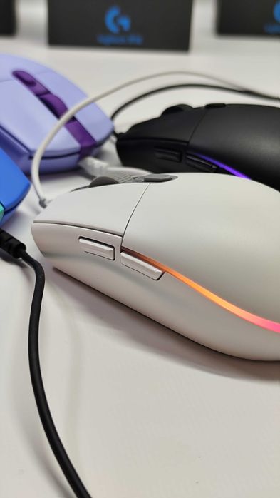 Геймерська провідна ігрова мишка Logitech G102 з RGB підсвіткою