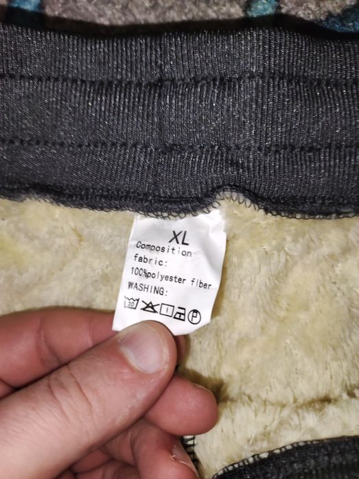 Теплые Джоггеры на Флисовый Подкладке XL