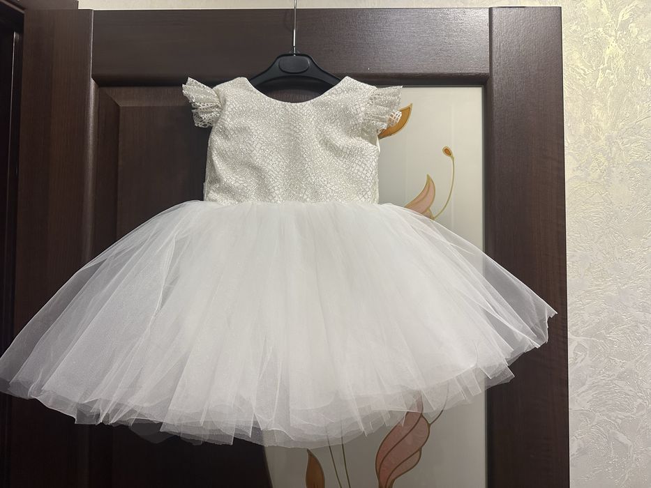Сукня біла 1-3 р білосніжна сніжинка королева платье плаття белое