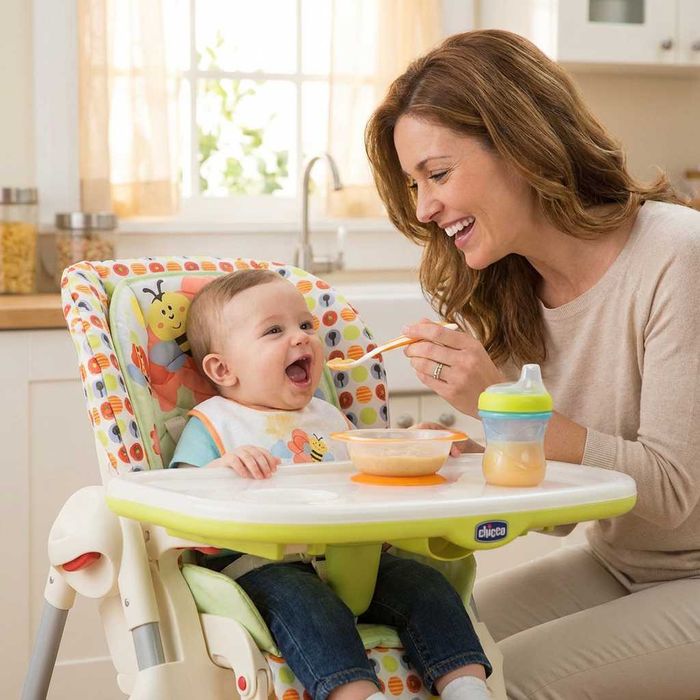 Дитячий стільчик для годування Chicco Polly 2 в 1 Sunny | Б/у