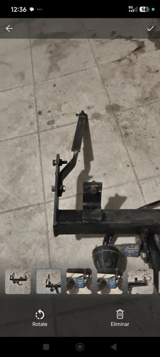 Gancho reboque Peugeot 106 completo homolgado