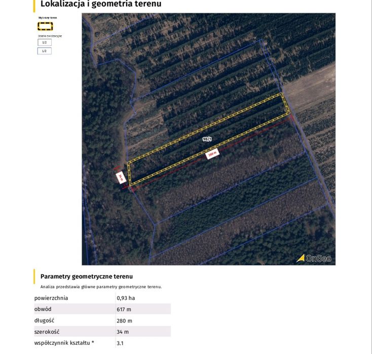 Działka nad jeziorem (jezioro, las, góry)