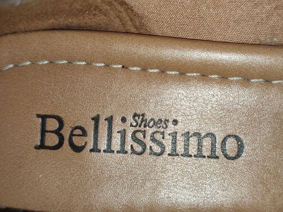 Оригинал новые балетки босоножки туфли Bellissimo