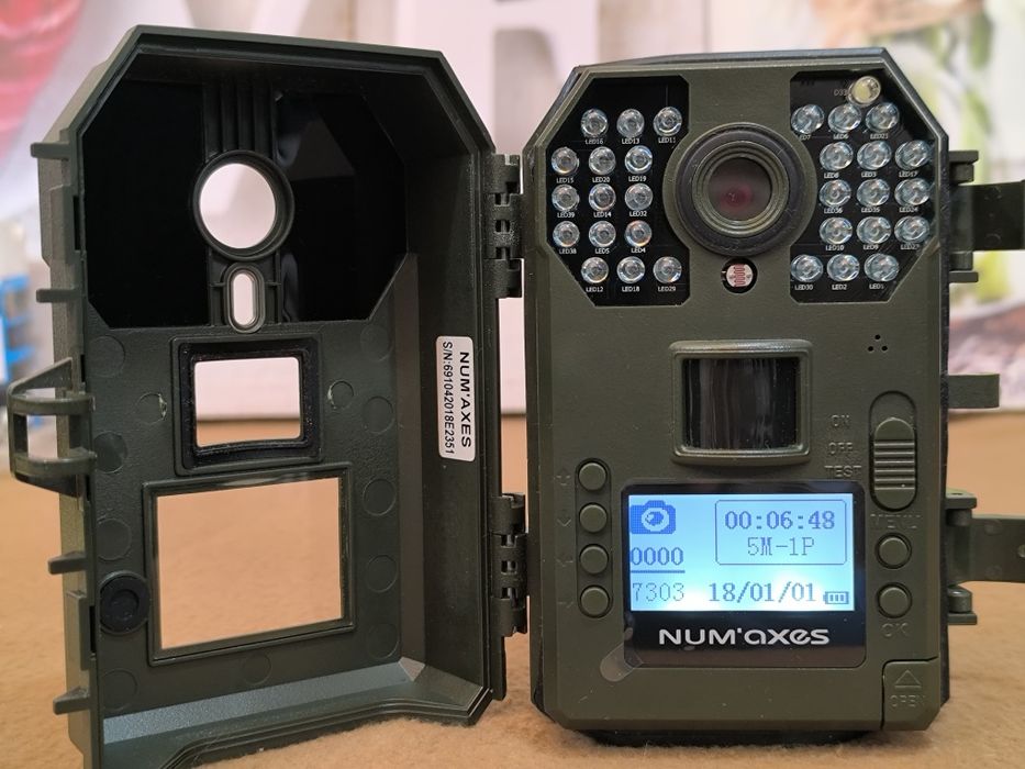 Câmara de trilho da marca NUM'axes