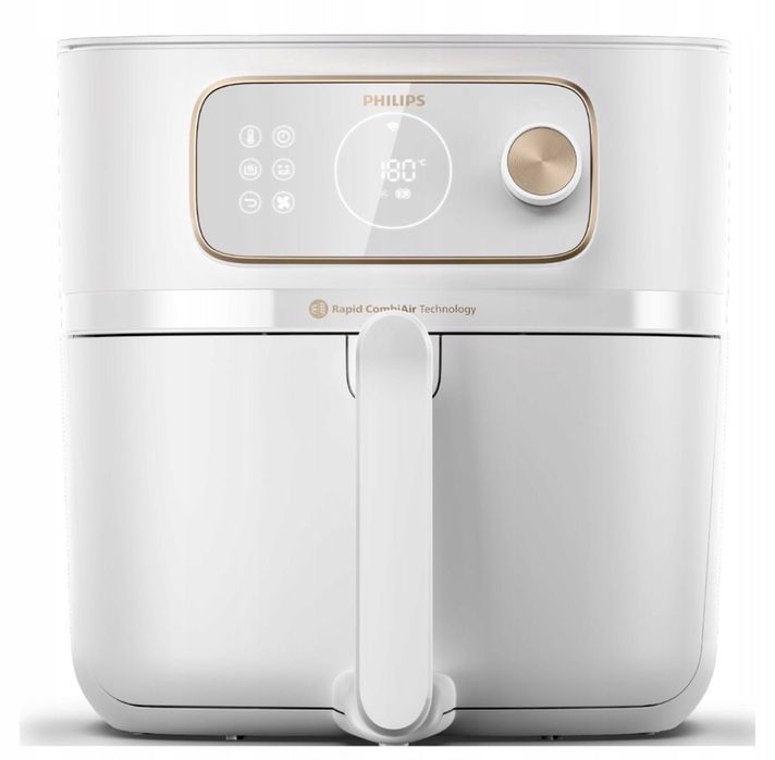 Frytkownica beztłuszczowa Philips Ovi Smart XXL HD9876/20 biała