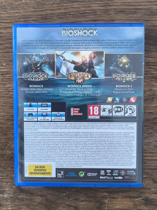 Bioshock collection PlayStation 4