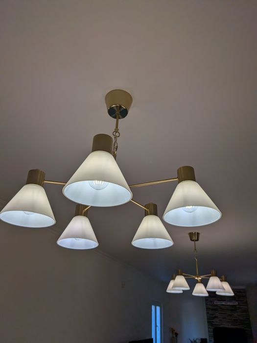 Candeeiros de teto IKEA e lâmpadas led