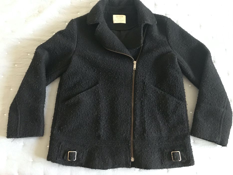 Casaco preto fazenda menina Zara, 11-12 anos