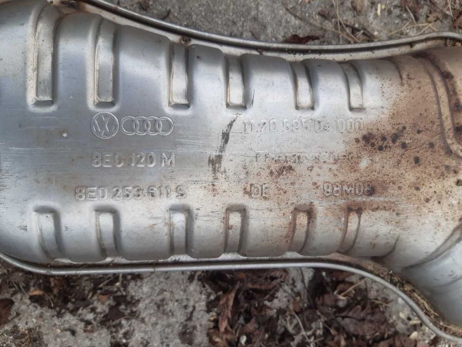 Tłumik wydech końcowy Vw Passat B5 2.8 V6 8E0253611S 8E0253611R