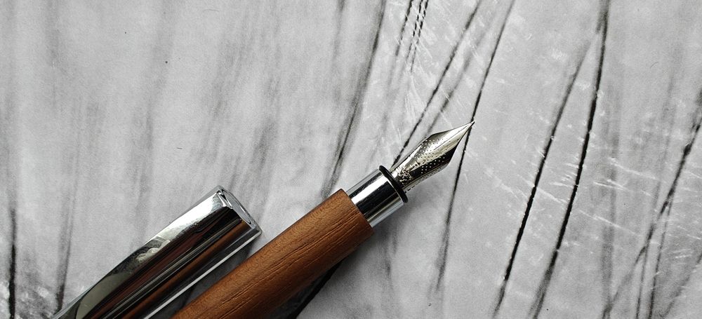 Pióro wieczne Faber Castell Ambition drewno z pudełkiem