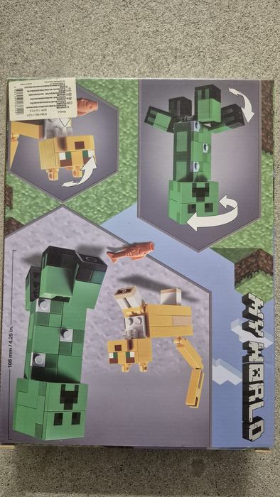 Zestaw klocków Creeper Minecraft