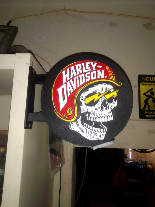 Luminária Harley Davidson