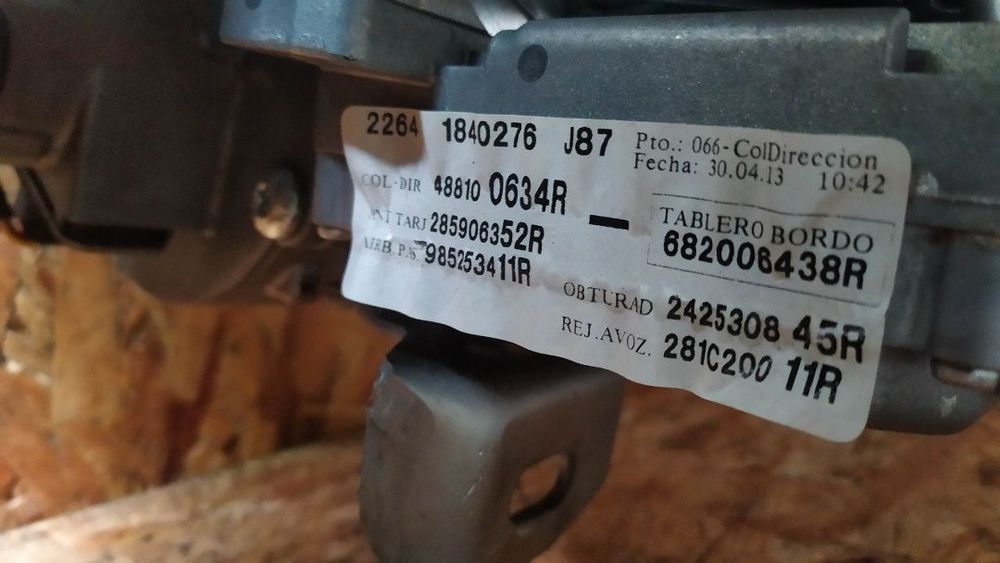 COLUNA DE DIREÇÃO / DIRECÇÃO RENAULT CAPTUR / CLIO IV 488100634R