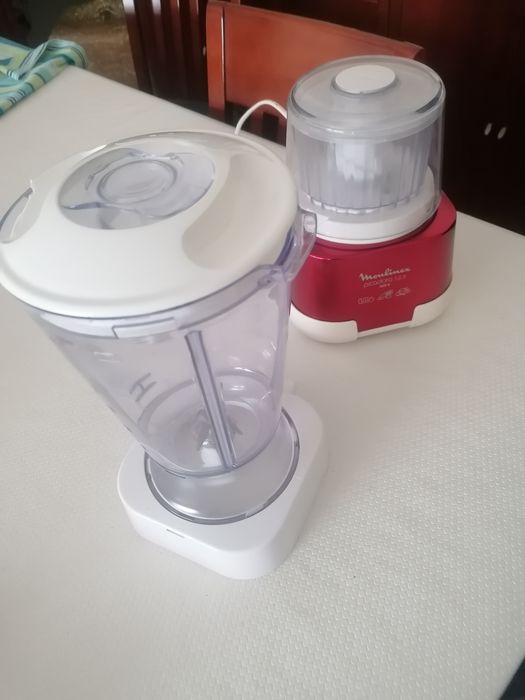 Picadora Moulinex 1 2 3, 1000 wts  mais centrífugadora.