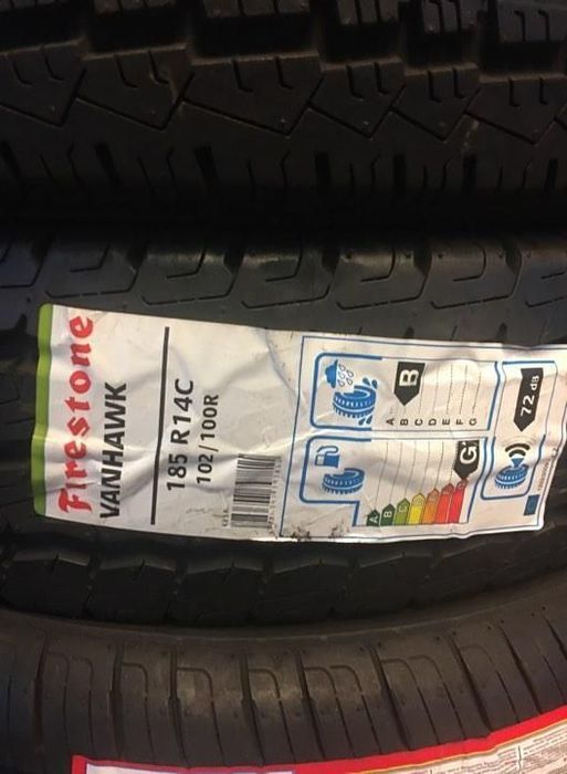 1 Pneu Novo 185/14 C Firestone