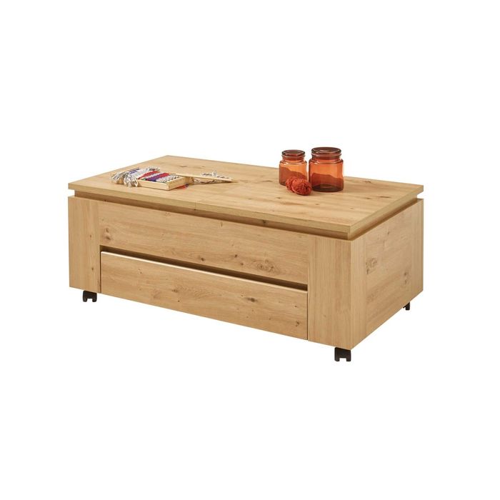 SOLIDNY Stolik kawowy - rozkładany, na kółkach! Dostawa GRATIS!