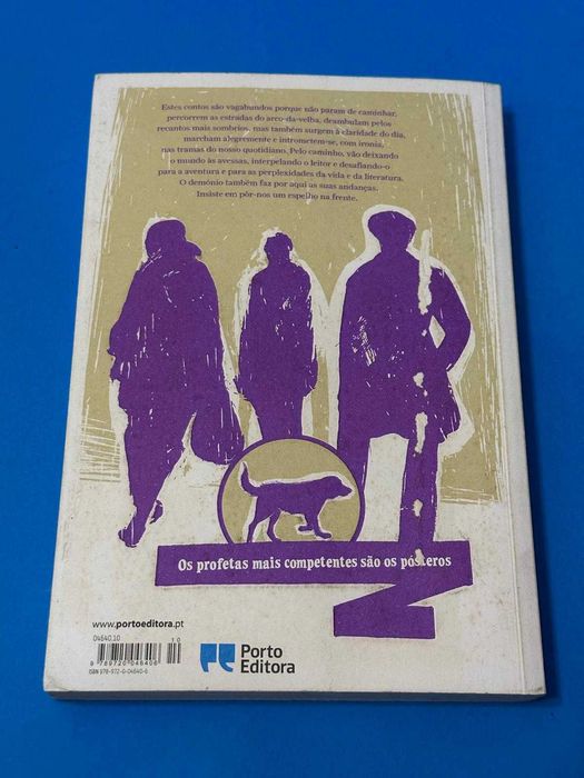 Livro Contos Vagabundos, de Mário de Carvalho