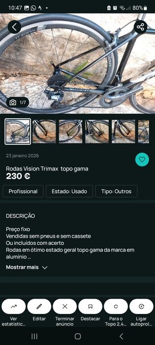 Acessórios para bicicletas oportunidades