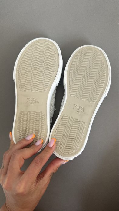 Zara koronkowe trampki 32 tenisówki