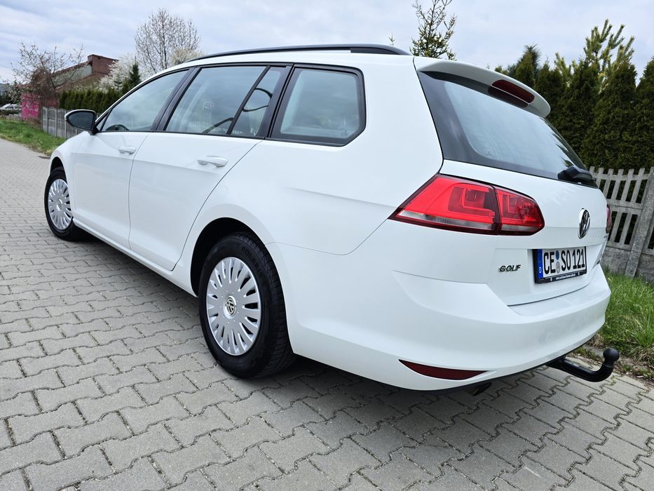 VV Golf 7 Kombi 1.6TDI 105KM Climatronic, Hak, Bez Rdzy, ZAMIANA