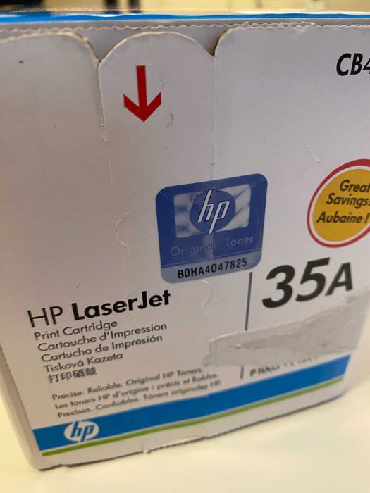 Toner HP 35A CB435A CB435AD czarny Dual Pack - (2 sztuki)