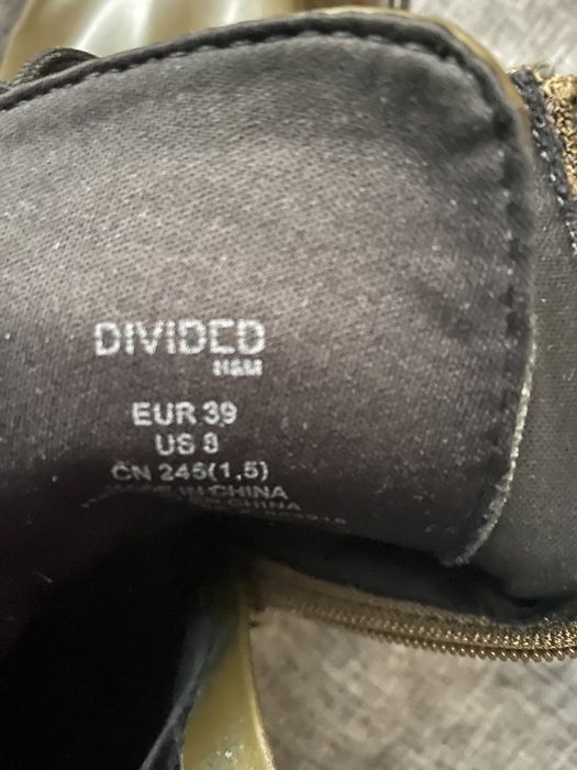 Trzewiki / martensy damskie H&M 39
